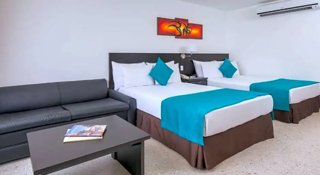 Номер Superior с видом на город Hotel Cartagena Plaza