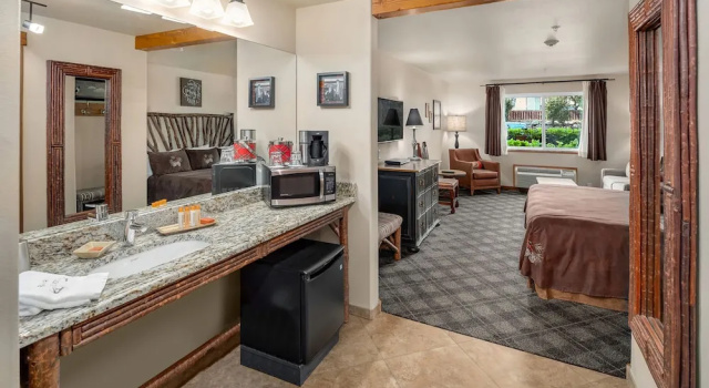 Двухместный номер Standard с видом на горы Bavarian Lodge