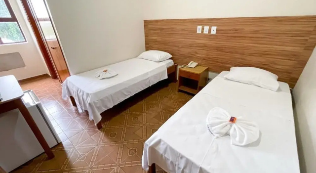 Двухместный номер Standard Hotel Almanara Cuiabá-Mato Grosso-Brasil