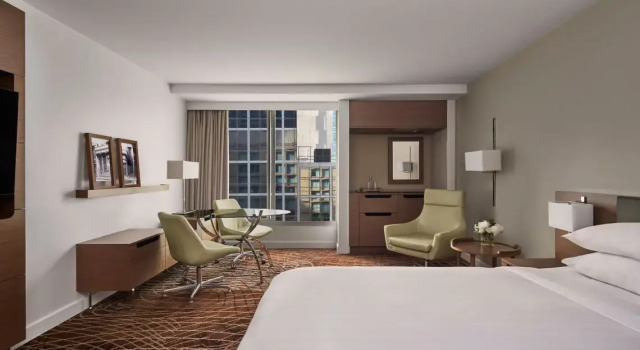 Deluxe double chambre Vue sur la ville Melbourne Marriott Hotel