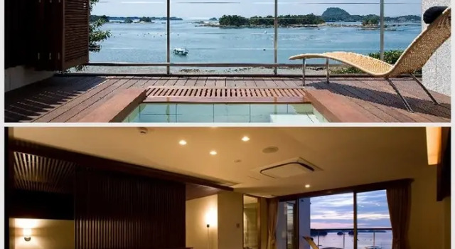 Двухместный люкс Uminoyasuragi Hotel Ryugu