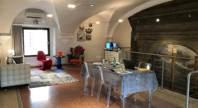 Апартаменты Luxury Apartment Affresco San Silvestro