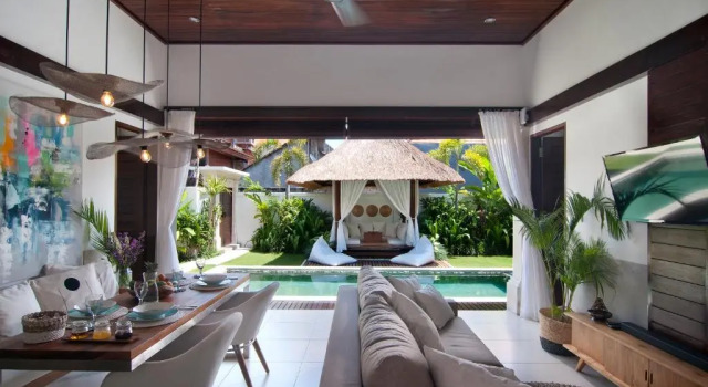 2BR Villa Michelle - Minggu Villas, Rezerwuj Willa Domki letniskowe w Bali, Domek