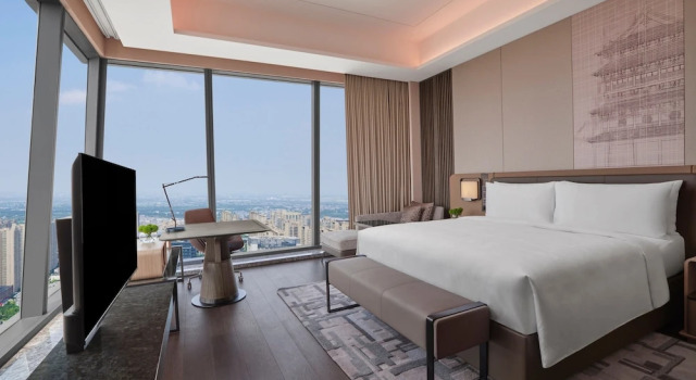 Двухместный номер с панорамным видом JW Marriott Hotel Xian