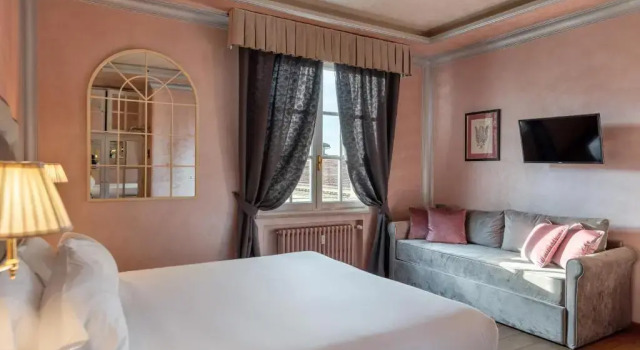 Люкс с видом на город Residenza Gambrinus