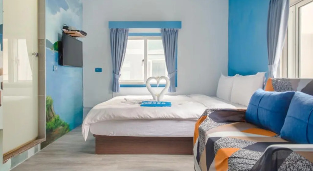 Standard- dobbelt værelse Ocean B&B
