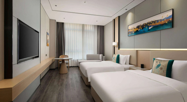 Ramada Encore by Wyndham Xishuangbanna Jinghong, Buchen Sie Hotel Hotels in Yunnan mit Parkplatz, Parkplätze