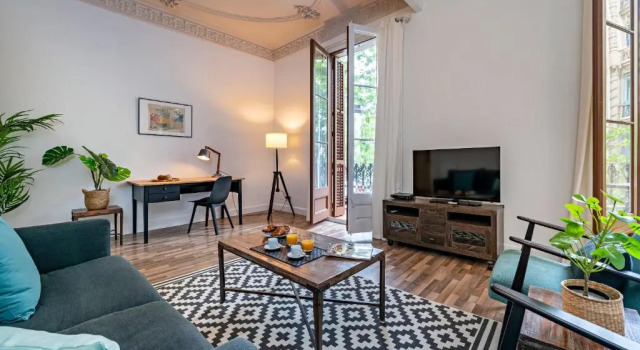 Апартаменты Цокольный этаж Habitat Apartments Barcelona Balconies