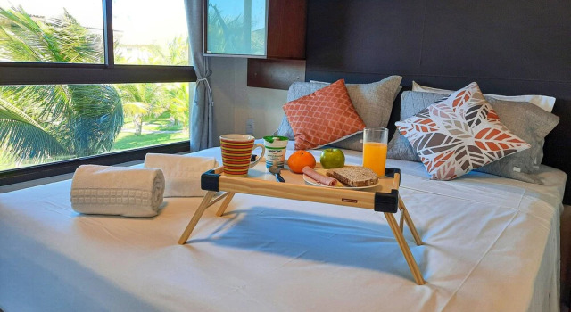 Апартаменты Superior VG Sun Cumbuco Pé Na Areia Bangalô 6 Pessoas By DM Apartments