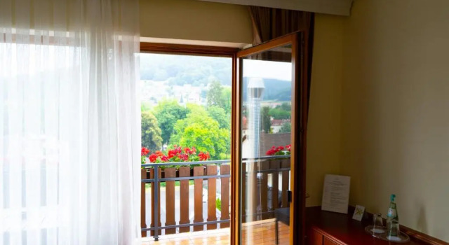 Двухместный номер Deluxe с балконом Hotel Lorösch