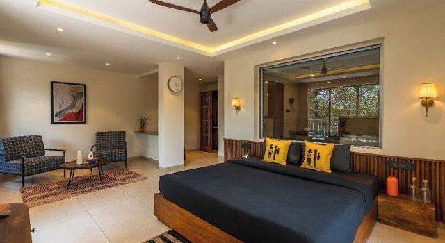 Двухместный номер Superior с балконом The Hosteller Bam Goa, Calangute