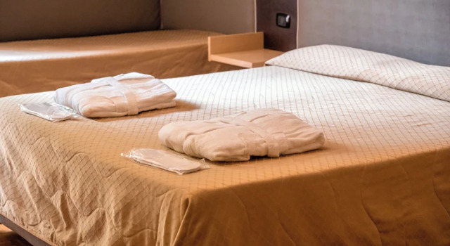 Четырёхместный номер Superior Hotel Terme Pellegrini