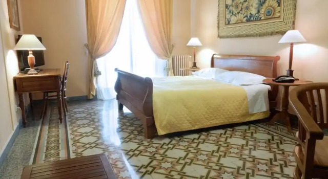 Четырёхместный номер Standard с балконом palazzo pantaleo