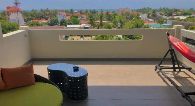 Двухместный номер Deluxe с балконом и с видом на море Mui Ne Hills Budget Hotel