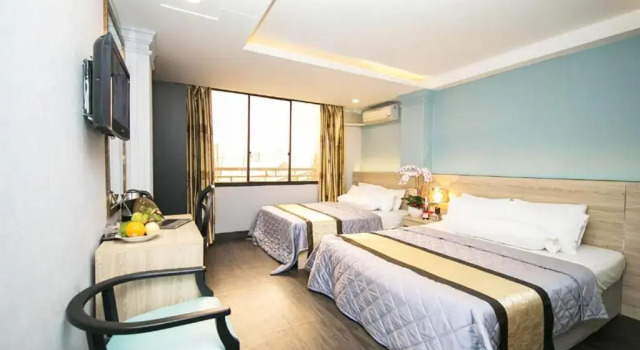 Трёхместный номер Deluxe Nouveau Happy Inn - Bến Thành