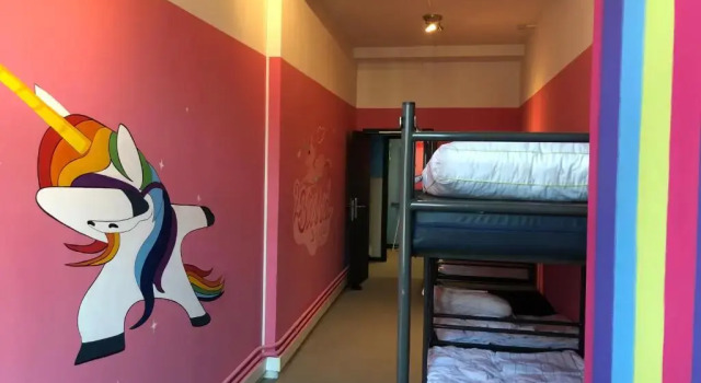 Кровать в общем номере (женский номер) Antwerp City Hostel