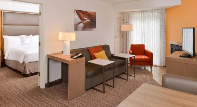 Люкс с 2 комнатами Residence Inn by Marriott Palo Alto Los Altos