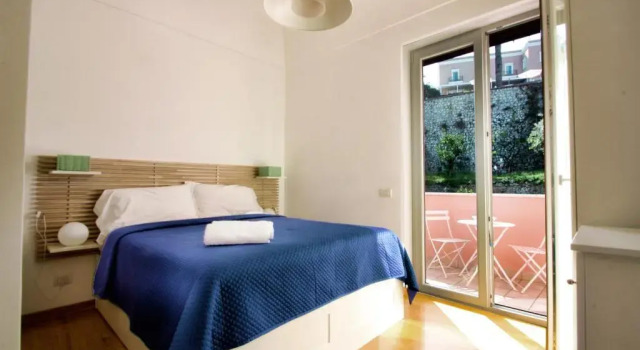 Standaard Tweepersoonskamer uitzicht op de stad Capri Inn
