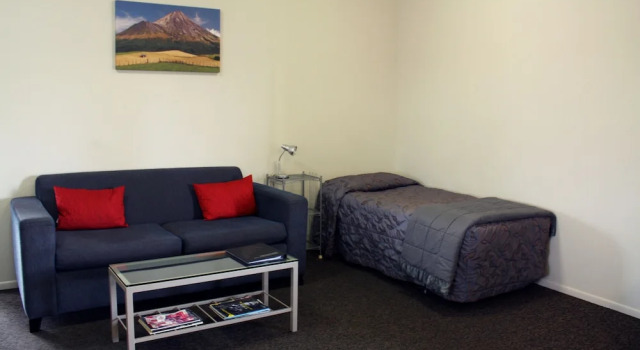 Апартаменты Executive c 1 комнатой с балконом Hawera Central Motor Lodge