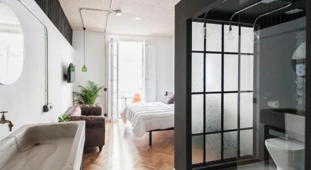 Двухместный номер Superior с балконом Urban Suite Santander