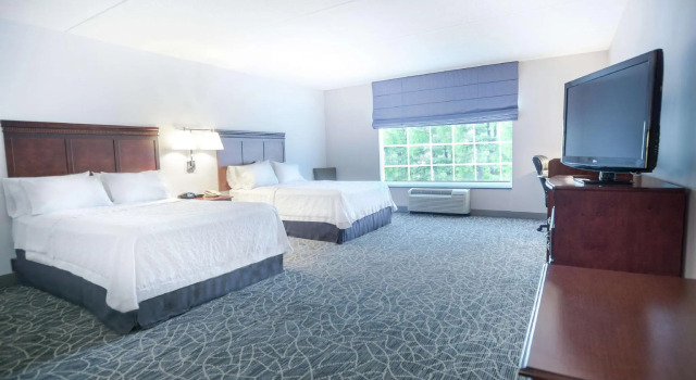 Четырёхместный номер Standard Hampton Inn & Suites Berkshires-Lenox