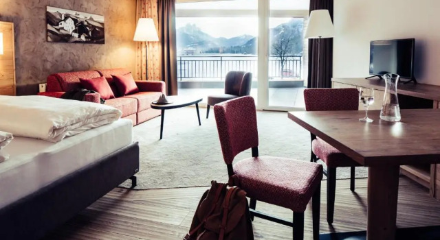 Номер Deluxe Biohotel Bergzeit