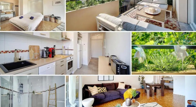Апартаменты Elisa - Traversant - Terrasse - Verrière Côte d'Azur