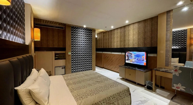Номер Economy 國妃鷹堡時尚健康館King & Princess Motel