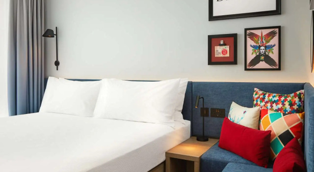 Двухместный номер с видом на город Hampton By Hilton Dublin City Centre