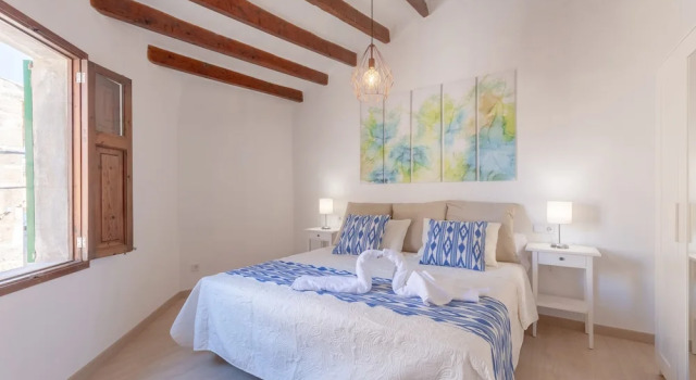 2 makuuhuonetta duplex Mökki Ca Na Serrieta
