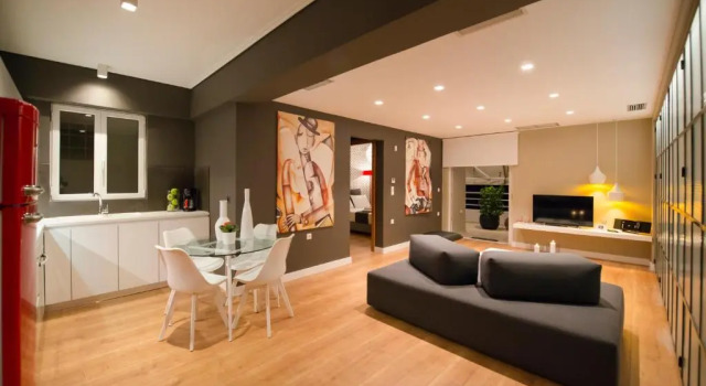 Апартаменты Ma Maison Nο 2, Luxury Central Suite with Parking, 15' to Acropolis by Metro, 1' from Metro