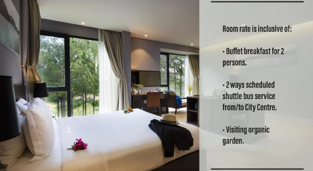 Двухместный номер Deluxe Terracotta Hotel & Resort Dalat