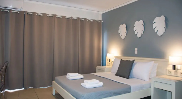 Апартаменты Deluxe с балконом и с видом на город Horizon Apartments Platanias
