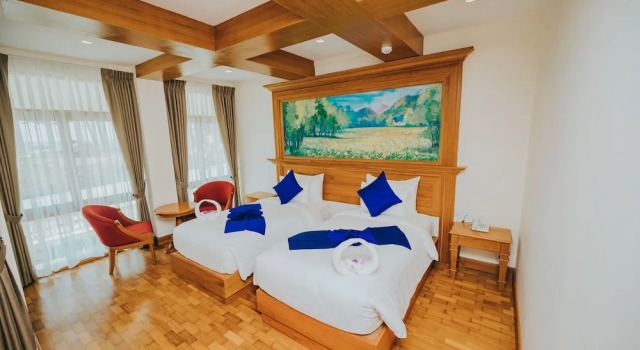 Двухместный номер Executive Chaung Tha Lodge