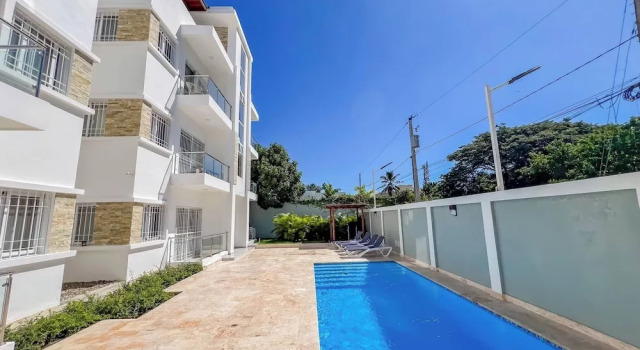 Апартаменты с 2 комнатами с балконом New 2BR APT in Sosua Town, Close to Strip and Next to Supermarket