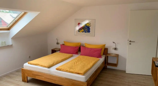 Студия с балконом Gästehaus Sommertal, eigener Parkplatz, 800m zum Bodensee, 300m zur Altstadt
