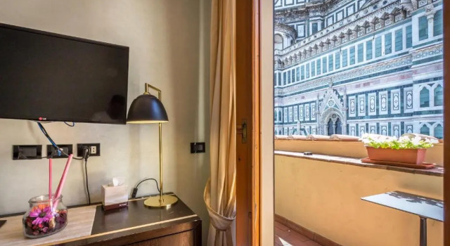 Одноместный номер Standard с балконом Hotel Duomo Firenze