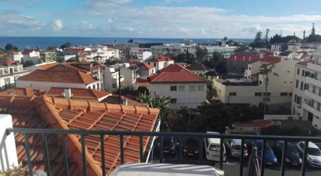 Двухместный номер Standard с балконом и с видом на море Pensao Residencial Vila Teresinha