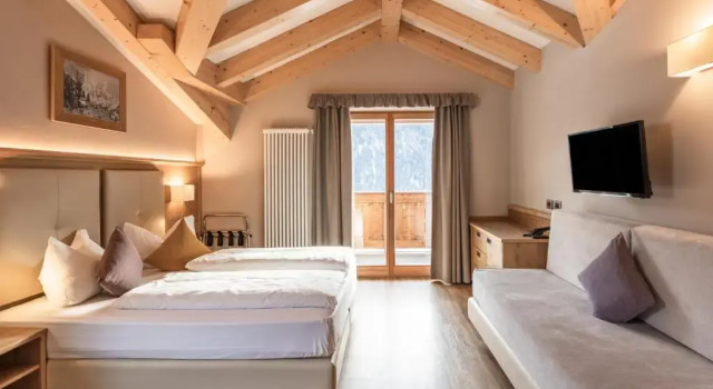 Двухместный номер Standard с видом на горы Albergo Belvedere
