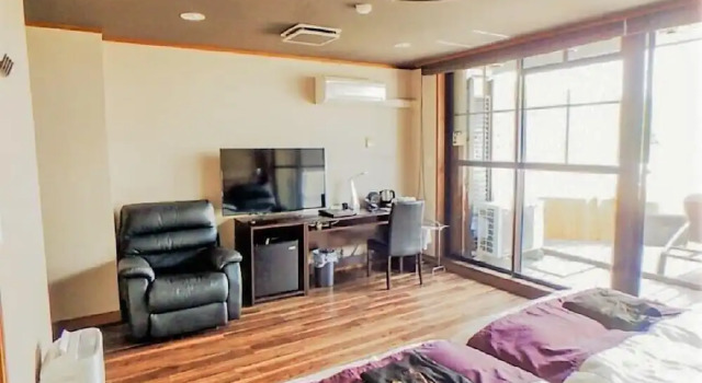 Полулюкс с видом на море LiVEMAX RESORT Aki Miyahama Onsen