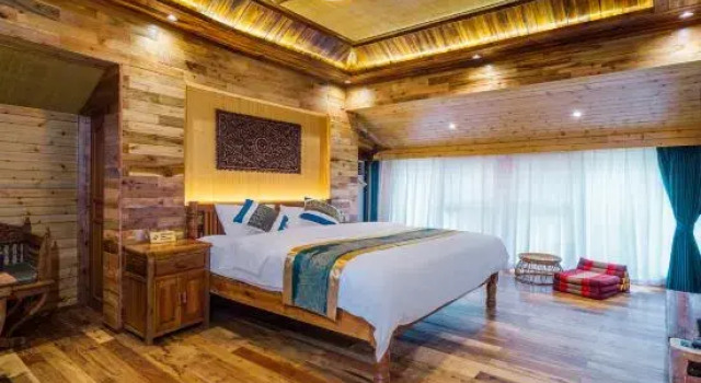Двухместный люкс с видом на сад Zaizili Dai Villa