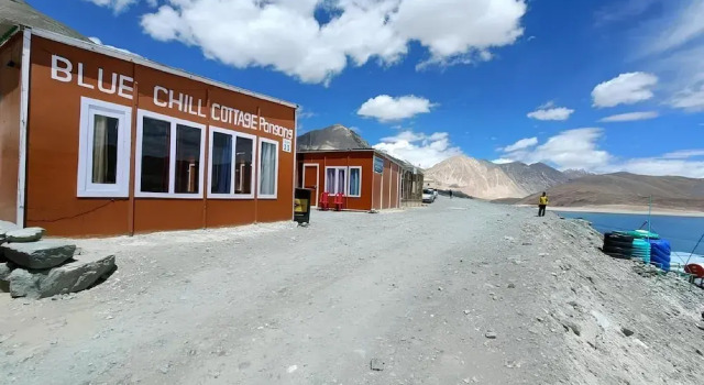 Номер Deluxe с видом на озеро Blue Chill Cottage Pangong