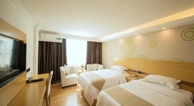 GreenTree Inn Qingyuan Qinghe Avenue Branch, Rezervasyon Otel Guangdong otoparklı oteller, Otopark