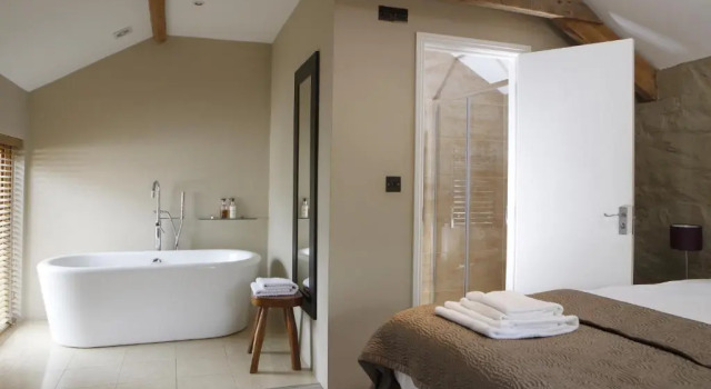 Luxo Casal quarto com vista The Lamb Inn