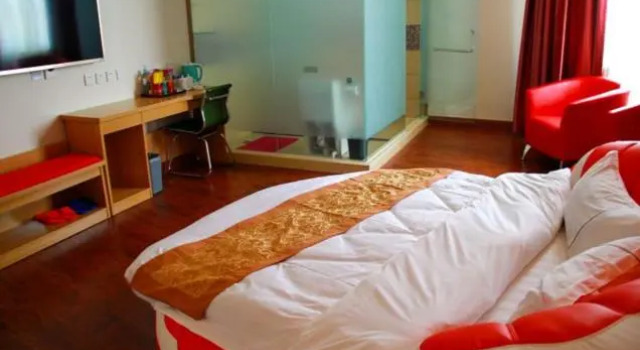 Номер Standard Thank Inn Chain Hotel Henan Hebi Huanghe Road