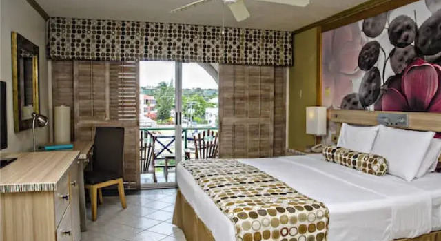 Standard double chambre avec balcon et Avec vue Accra Beach Hotel