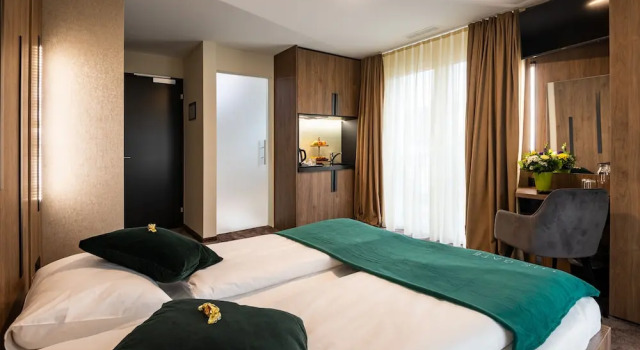 Двухместный номер Deluxe с балконом The Gate Boutique Hotel Zürich
