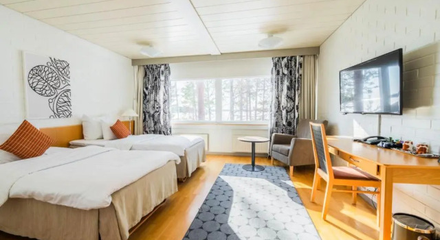 Двухместный номер Standard с видом на море Hotel Rantapuisto