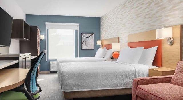 Четырёхместная студия Home2 Suites By Hilton Kitchener