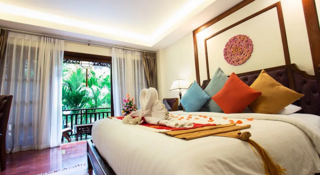 Двухместный номер Deluxe с балконом Viangluang Resort